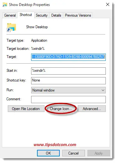 Windows 10 Show Desktop Icon 15