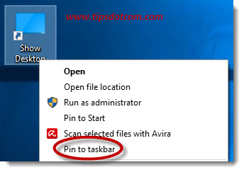 Windows 10 Show Desktop Icon 17