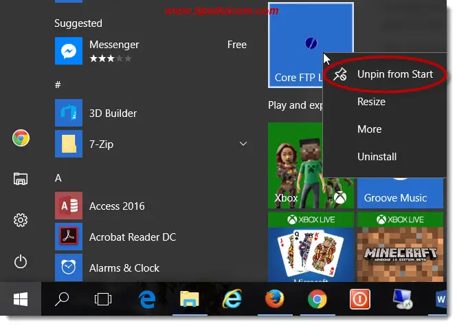 Windows 10 Start Menu 12