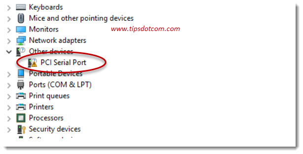 Windows 11 device manager with a faulty device Windows 11 device manager with a faulty device