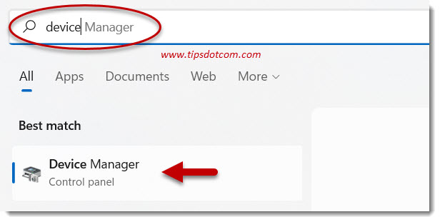 Searching for Windows 11 device manager Searching for Windows 11 device manager