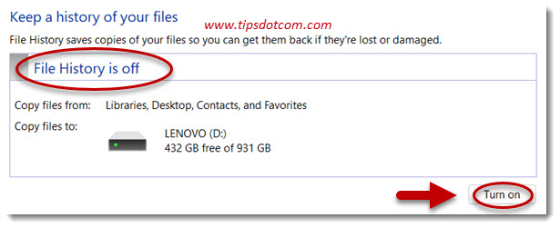 Windows 11 file history Windows 11 file history