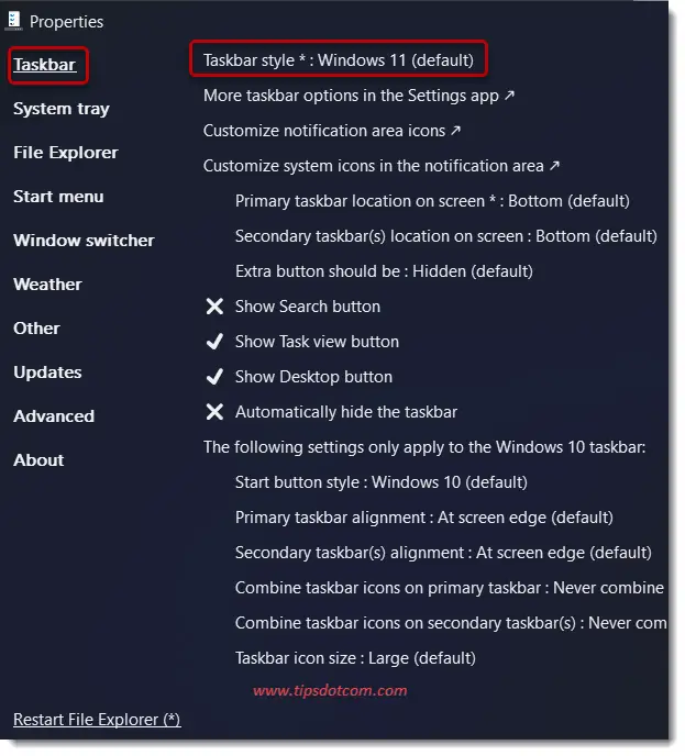 Windows 11 start menu - Explorer Patcher Windows 11 start menu - Explorer Patcher