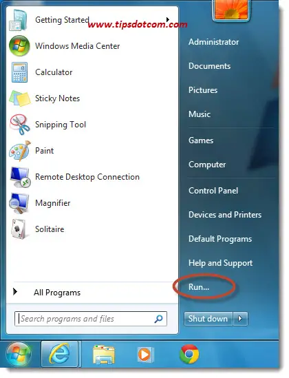 Windows 8 Run Command - Step 13 Windows 8 Run Command - Step 13