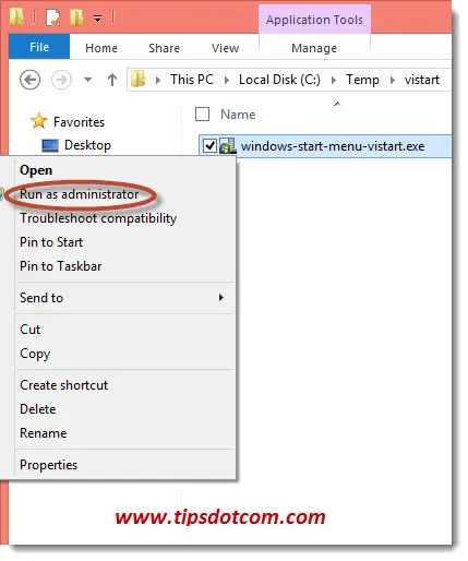 Windows 8 Start Menu Step 02 Windows 8 Start Menu Step 02