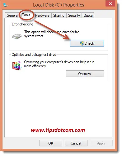 chkdsk windows 10