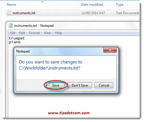 Windows Search in File Contents - Step 05 Windows Search in File Contents - Step 05