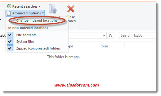 Windows Search in File Contents - Step 16 Windows Search in File Contents - Step 16